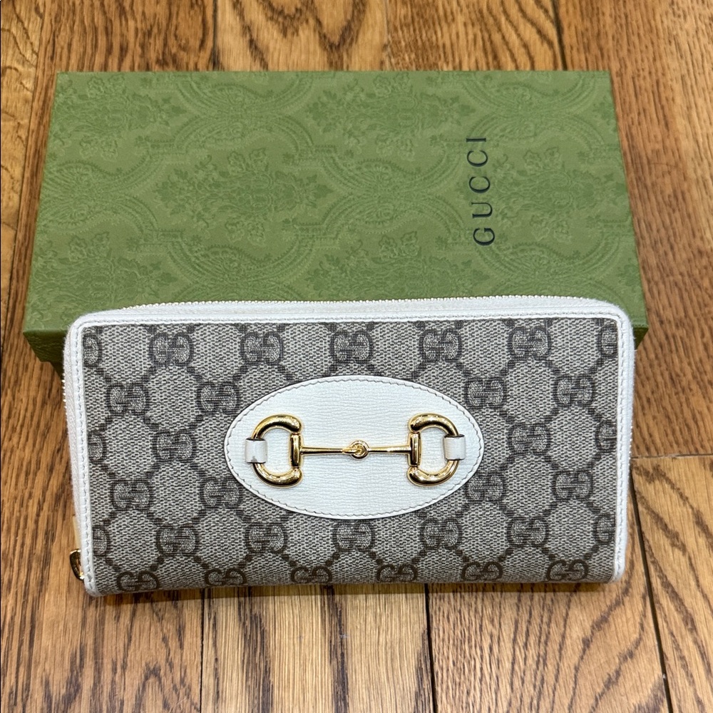 Gucci Horsebit 1955 Zip Around Wallet